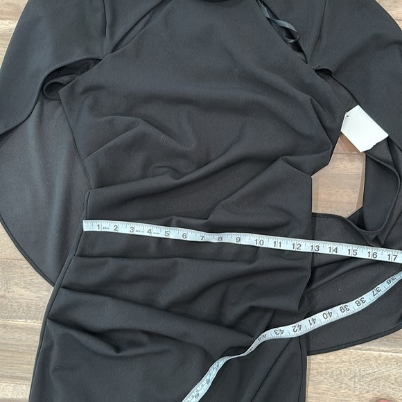 Betsy & Adam Black Long Sleeve Dress - Picture 9 of 11